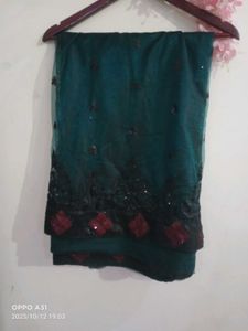 beautiful partywear saree