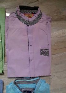 Long Fit L Size Men Shirt Combo Set