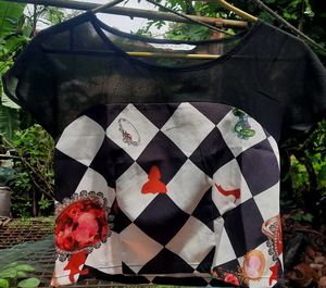 Funky Checkered Top