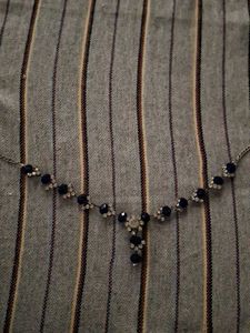 Elegant Blue Stone Necklace