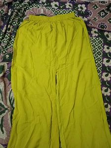 Green Palazzo Pants