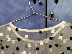 Shein Inspired Mesh Printed Top