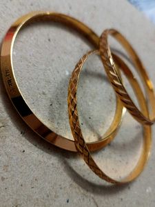 Gold Plated Bangles
