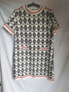 Patterned Mini Dress