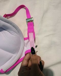 Hot Pink Bikini Top 34c