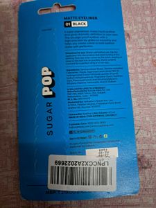 Sugar Pop Matte Eyeliner - Black