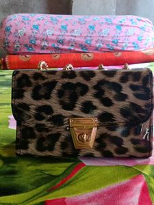 animal print bag