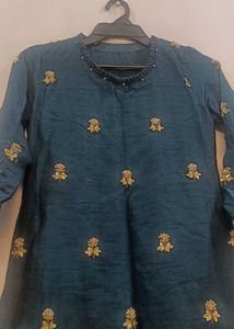 Elegant Embroidered Kurta
