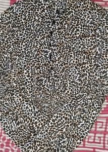 Animal Print Long Sleeve Top