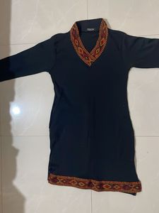 DIJON Embroidered Tunic Top