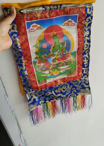 Green Tara Thanka