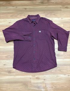 U.S. POLO ASSN Stylish Maroon Patterned Shirt