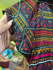 Vishudh A-line Front Cut Long Kurti