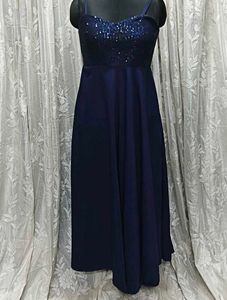 🎊🥳Buy One Get 1 Free🥳🎊 Blue Sequins Gown