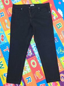 Black Straight Leg Jeans