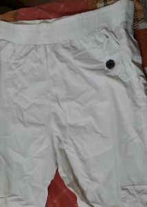 Casual White Shorts