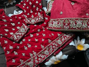 dabka  Embroidered Lehenga Choli