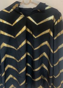 Top With Golden Work