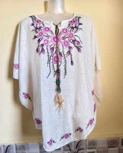 🎁Buy 2 Get 1 Free🎁Boho Floral Embroidered Top