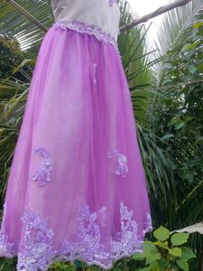 Lavender Lace Dress