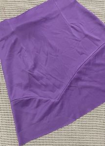Purple Bow Mini Skirt