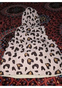 3 Jackets Leopard Print Hooded Vest