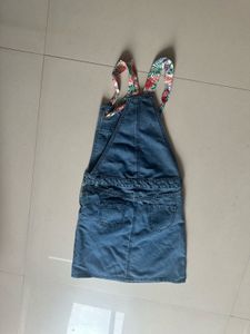 Brand New Dungaree Dress With Tag