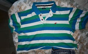 Striped Crop Tshirt &amp; Cargo Jeans