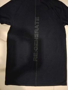 Navy Blue Tshirt For Man