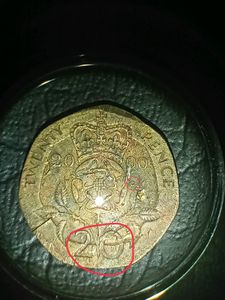 Elizabeth 20 Pence