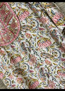 Multi Colour Kurti And Pant Set