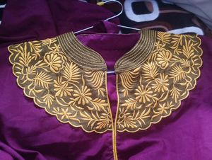 Embroidered Gown