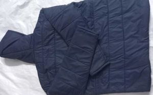 Stylish Blue New Hooded Jacket