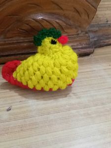 2 Crochet Duck Toy  . Keychain