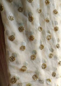Elegant Dupatta with Gold Accents
