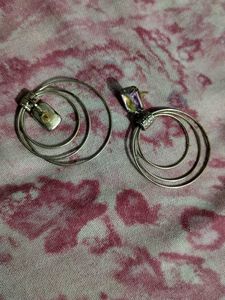 Hoop Drop Earrings