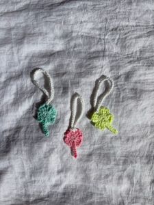 Combo Of Three Crochet Clover Lucky Charms🍀✨