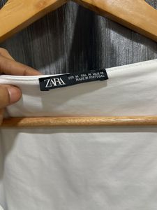 Zara White top