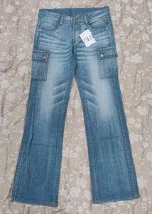 Gee 5 Denim Cargo Pants