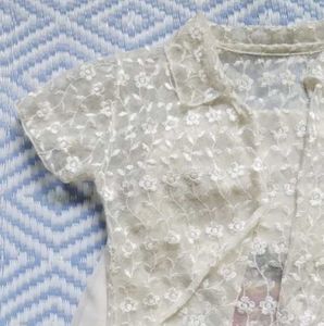 White Lace Top