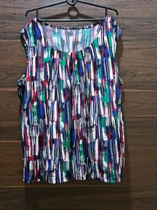 Multi Colour Top For Women,Shoulder 15 .30 Inches,