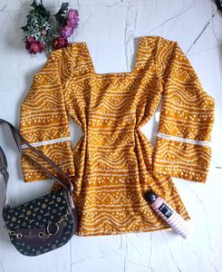 🆕 Corset Pinteresty Short Kurta ✨🎀
