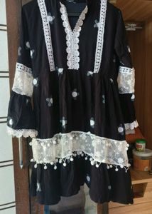 🔥 Today&#39;s Offer 🔥Stylish Black Kurta