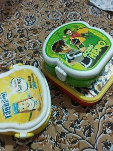 Combo Of Three Kids Lunch Box