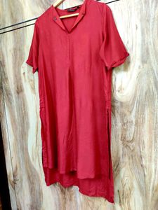 Rust Colour Kurti Size-34