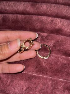 Set of 2 Gold Rings