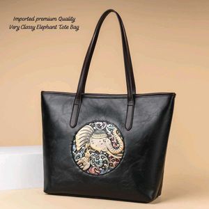 Elegant Elephant Tote Bag