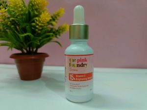 The Pink Foundry 15% Vitamin C Brightening Serum