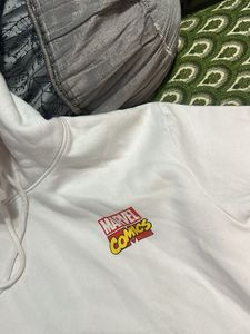 Marvel Comics White Hoodie
