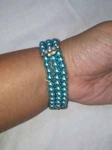 Blue Pearl Bracelet